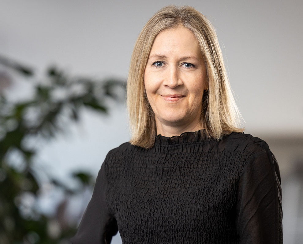porträttbild av Charlotte Norlander, marknadskommunikatör