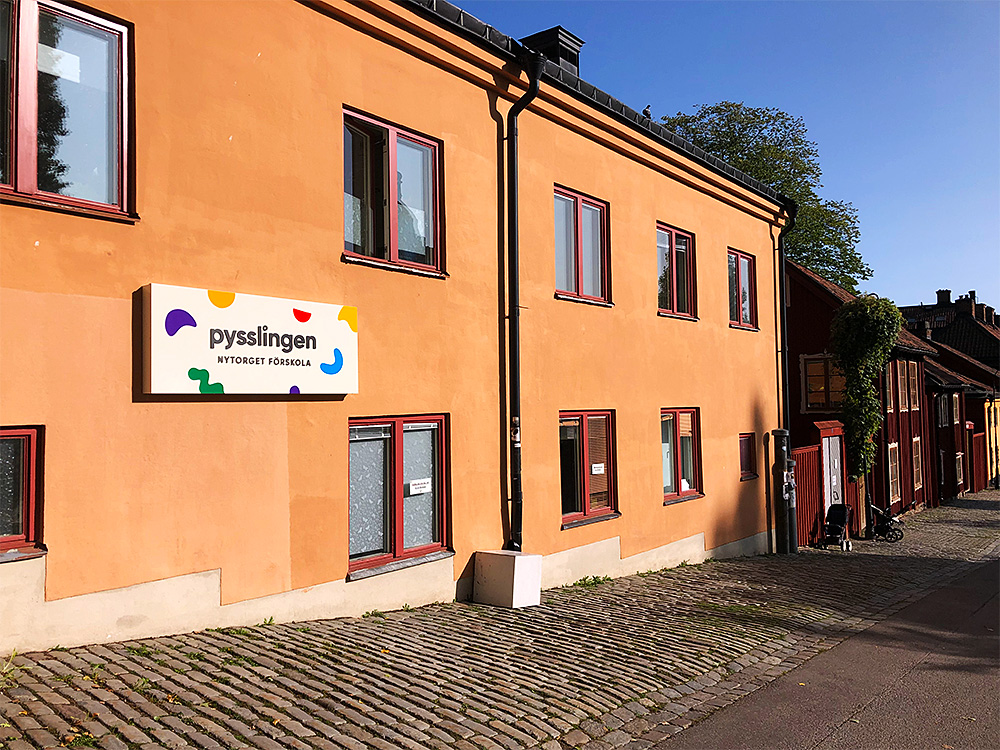 Fasaden på Nytorgets förskola.