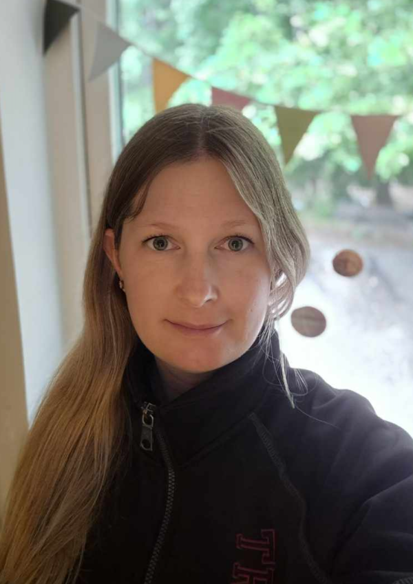 Porträtt på medarbetare.