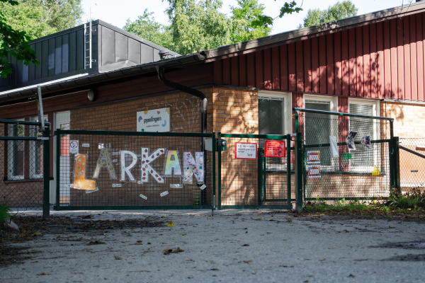 Fasaden på Lärkans förskola.