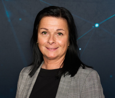 Porträtt av rektor.