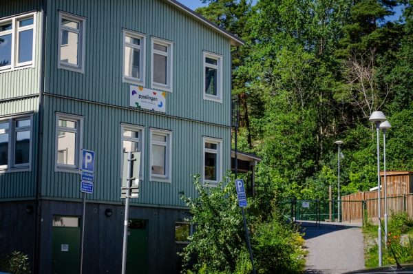 Framsidan av Frykens förskola.